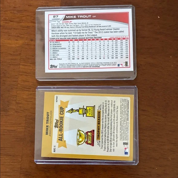 16 Card Mike Trout Lot - Picture 8 of 8